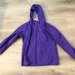 NEW Columbia Purple Girls Windbreaker Jacket